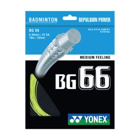 Yonex BG66 Ultimax 10 M Sarı Badminton Raket Kordajı