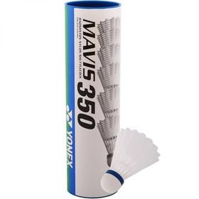 Yonex Mavis 350 6'lı Beyaz Badminton Topu