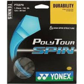 Yonex Polytour Spin 125 12M Mavi Tenis Kordajı