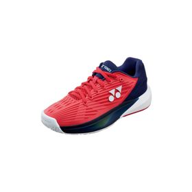 Yonex Power Cushion Eclipsion 5 Toprak Sert Kort Kırmızı Lacivert Kadın Tenis Ayakkabısı