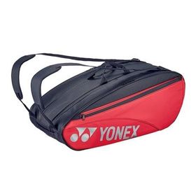 Yonex Pro 42329 Scarlet Kırmızı 9 Raketli Ayakkabı Bolmeli Tenis Çantası