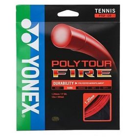 Yonex PT Fire 120 12M Kırmızı Tenis Kordajı
