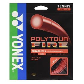 Yonex PT Fire 125 12M Kırmızı Tenis Kordajı