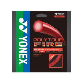 Yonex PT Fire 125 12M Kırmızı Tenis Kordajı