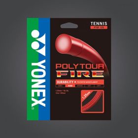 Yonex PT Fire 125 12M Kırmızı Tenis Kordajı