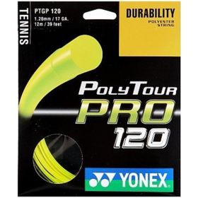 Yonex PT Pro 120 12M Sarı Tenis Kordajı