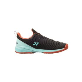 Yonex Sonicage 3 Toprak Kort Siyah Erkek Tenis Ayakkabısı