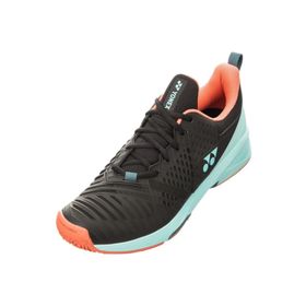 Yonex Sonicage 3 Toprak Kort Siyah Erkek Tenis Ayakkabısı