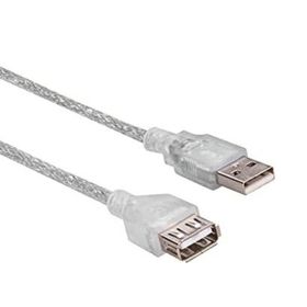 Yonextt Şeffaf 1.5 Metre USB 2.0 Uzatma Kablosu