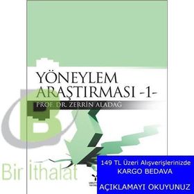 Yöneylem Araştırması 1 - Sait Gül Kenan Özden