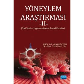 Yöneylem Araştırması 2 - Kenan Özden