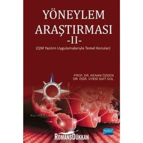 Yöneylem Araştırması 2 - Kenan Özden