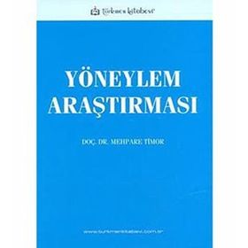 Yöneylem Araştırması - Mehpare Timor