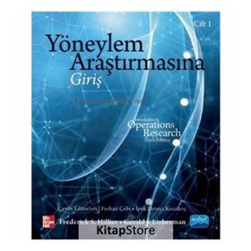Yöneylem Araştırmasına Giriş Cilt 1 - Frederick S. Hillier,Gerald J. Lieberman