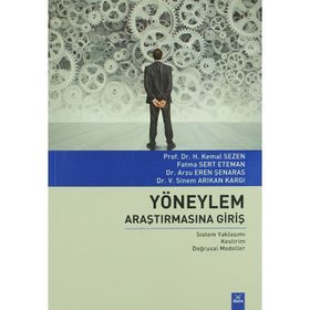 Yöneylem Araştırmasına Giriş - Kemal Sezen