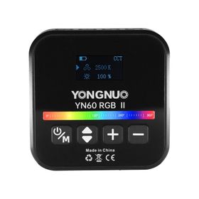 Yongnuo YN60 Dahili Bataryalı Bi-Color RGB LED Işık
