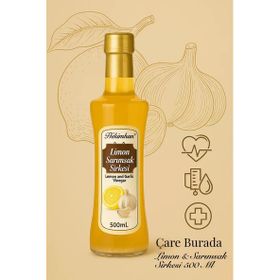 Yöreden Mutfağa 500 ml Sarımsaklı Limon Sirkesi