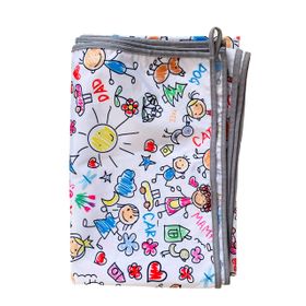 Yorni Family 150X150 cm Su Geçirmez Yer Masa Örtüsü