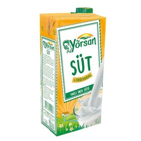 Yörsan 1 lt Tam Yağlı Süt