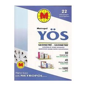 YÖS Geometri Çözümlü Soru Bankası Metropol Yayınları