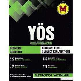 YÖS Geometri Konu Açıklamalı Örnek Çözümlü - kollektif