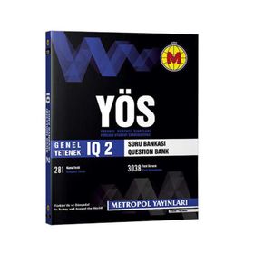 YÖS IQ Soru Bankası 2 Metropol Yayınları