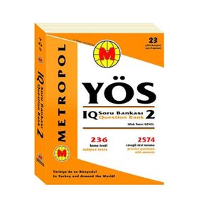 YÖS IQ Soru Bankası 2 Metropol Yayınları