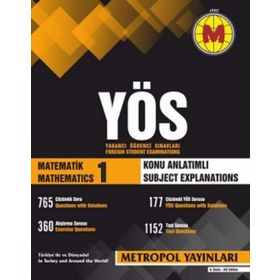 YÖS Matematik 1 Konu Anlatımlı Örnek Çözümlü - kollektif