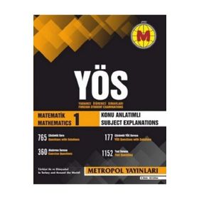 YÖS Matematik 1 Konu Anlatımlı Örnek Çözümlü - kollektif