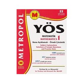 YÖS Matematik 1 Konu Anlatımlı Örnek Çözümlü - kollektif