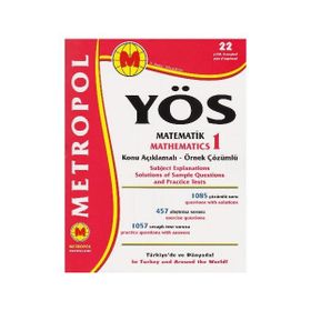 YÖS Matematik 1 Konu Anlatımlı Örnek Çözümlü - kollektif