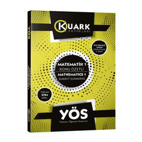 YÖS Matematik 1 Konu Özetli Soru Bankası - Kuark Yayınları