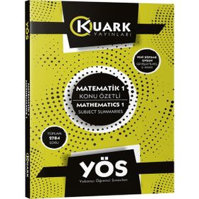 YÖS Matematik 1 Konu Özetli Soru Bankası - Kuark Yayınları