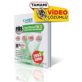 YÖS Matematik 2 Soru Bankası-Caner Yayınları