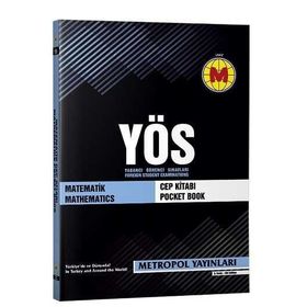 YÖS Matematik Cep Kitabı Metropol Yayınları