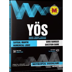YÖS Sayısal Mantık Soru Bankası-Metropol Yayınları