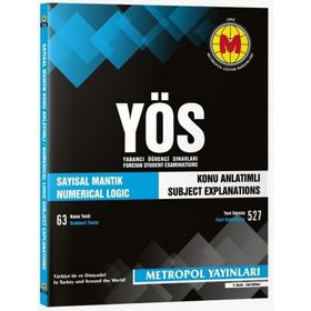 YÖS Sayısal Mantık Soru Bankası-Metropol Yayınları