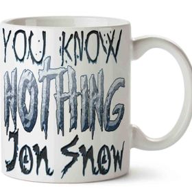 You Know Nothing Jon Snow Porselen Kupa Bardak