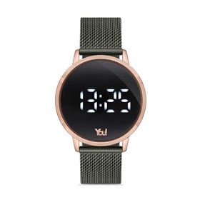 You Watch YW3105 Havana Rose Gold Silver Kadın Kol Saati