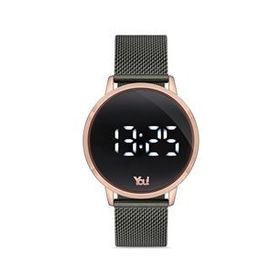 You Watch YW3105 Havana Rose Gold Silver Kadın Kol Saati