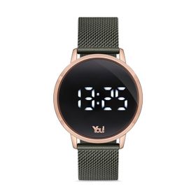You Watch YW3105 Havana Rose Gold Silver Kadın Kol Saati