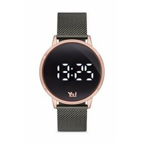 You Watch YW3105 Havana Rose Gold Silver Kadın Kol Saati