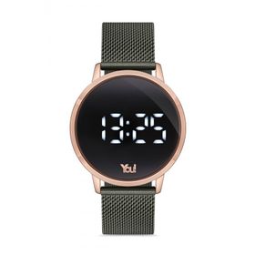You Watch YW3105 Havana Rose Gold Silver Kadın Kol Saati