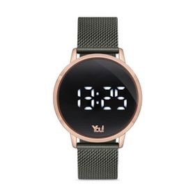 You Watch YW3105 Havana Rose Gold Silver Kadın Kol Saati