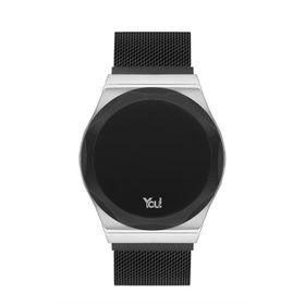 You Watch YW7006 Rio Silver Black Kol Saati