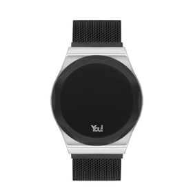 You Watch YW7006 Rio Silver Black Kol Saati