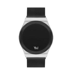 You Watch YW7006 Rio Silver Black Kol Saati