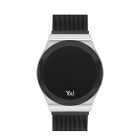 You Watch YW7006 Rio Silver Black Kol Saati