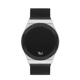 You Watch YW7006 Rio Silver Black Kol Saati