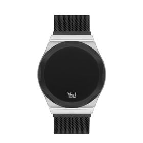 You Watch YW7006 Rio Silver Black Kol Saati